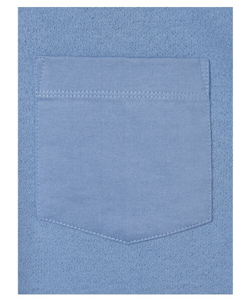 three dots / スリードッツ Tシャツ | Men's crepe weave s/s pocket T | 詳細5