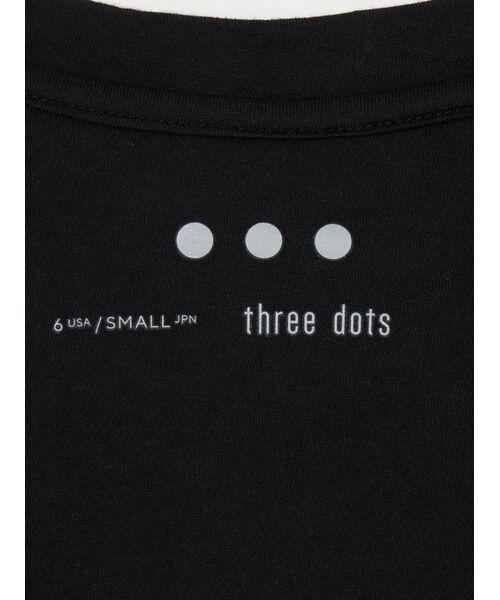 three dots / スリードッツ カーディガン・ボレロ | Jersey colette cropped cardigan | 詳細3