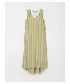 India cotton stripe dress