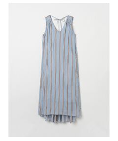 India cotton stripe dress