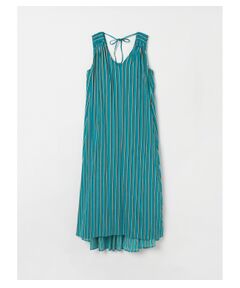 India cotton stripe dress