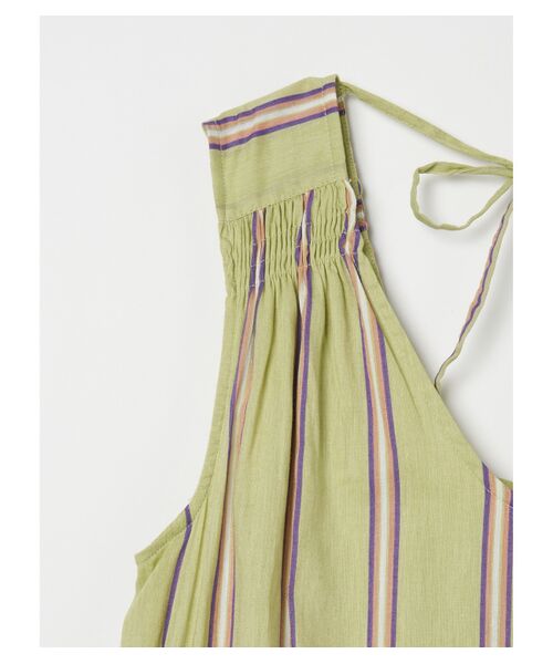three dots / スリードッツ ドレス | India cotton stripe dress | 詳細3