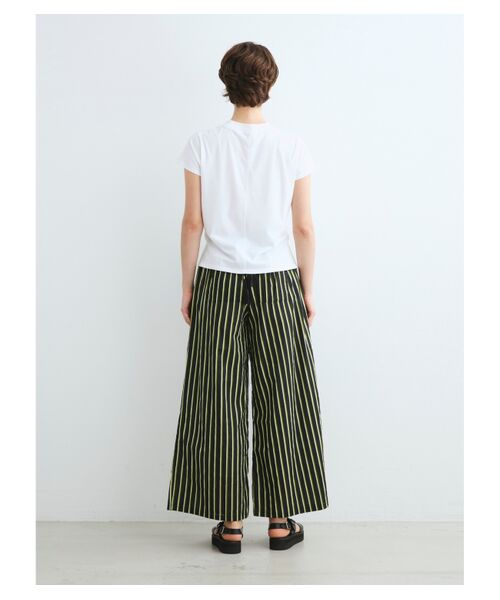three dots / スリードッツ その他パンツ | India cotton stripe pant | 詳細10