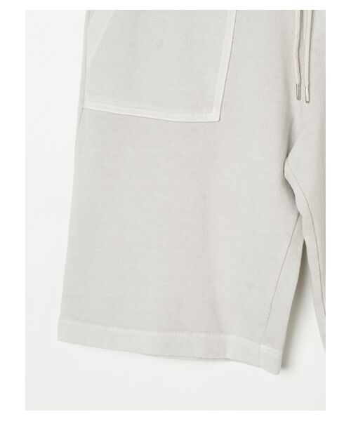 three dots / スリードッツ その他パンツ | Men's organic cotton fleece shorts | 詳細5
