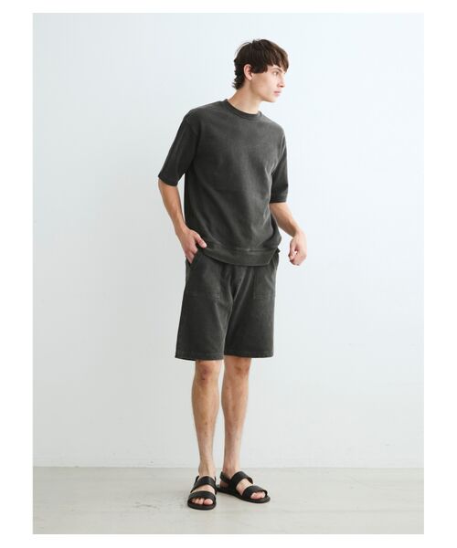 three dots / スリードッツ その他パンツ | Men's organic cotton fleece shorts | 詳細8