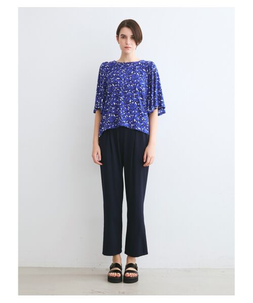 three dots / スリードッツ Tシャツ | Travel line half sleeve top | 詳細10