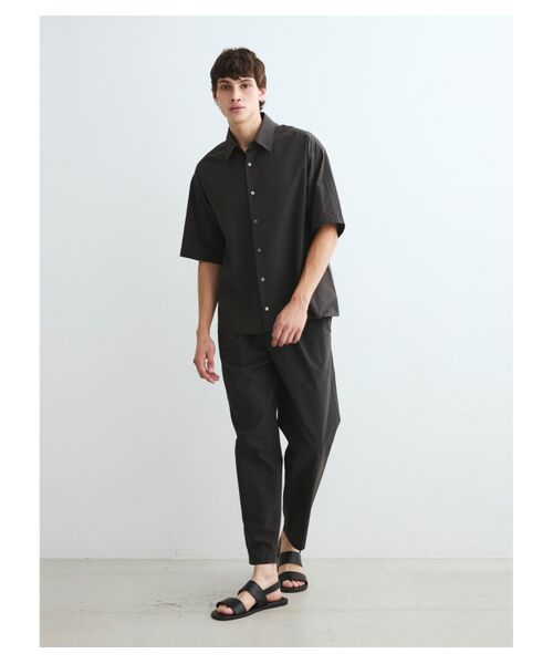 three dots / スリードッツ シャツ・ブラウス | Men's voile microwave s/s shirts | 詳細9