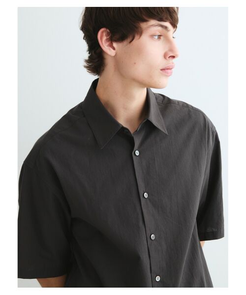 three dots / スリードッツ シャツ・ブラウス | Men's voile microwave s/s shirts | 詳細7