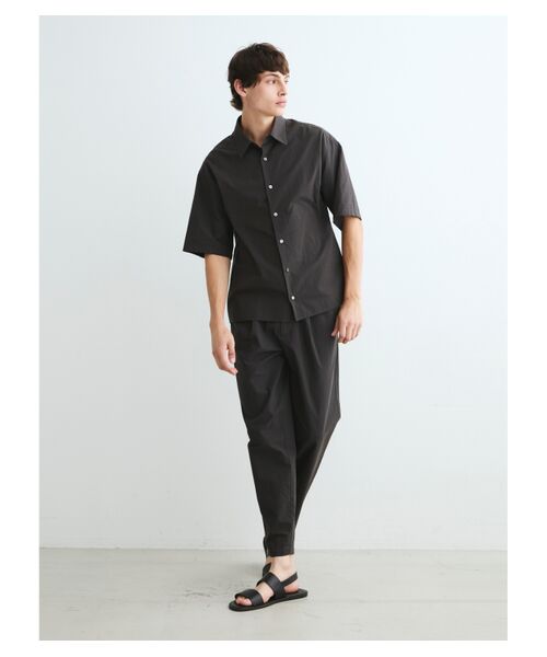 three dots / スリードッツ シャツ・ブラウス | Men's voile microwave s/s shirts | 詳細8