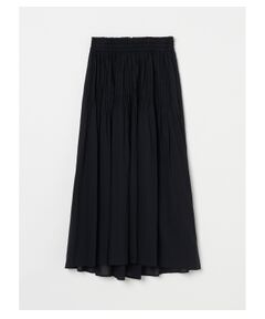 Cotton loan pintuck skirt