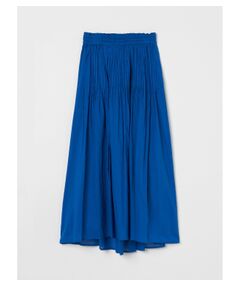 Cotton loan pintuck skirt