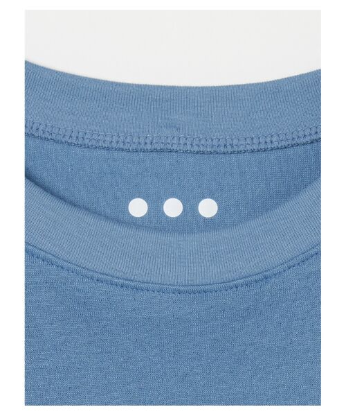 three dots / スリードッツ Tシャツ | Double gauze tuck tops | 詳細3