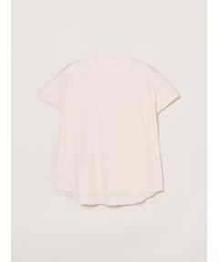 three dots / スリードッツ Tシャツ | Smile Cotton Double gauze mock neck tee