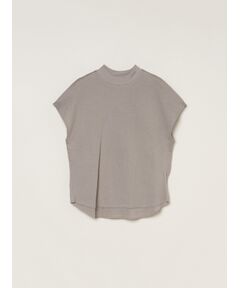 three dots / スリードッツ Tシャツ | Smile Cotton Double gauze mock neck tee