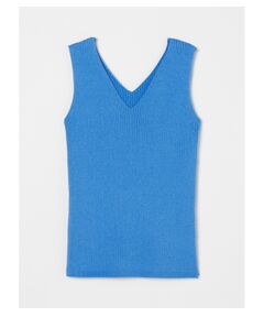 Cotton melange rib tank