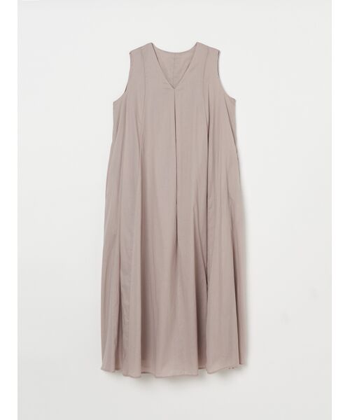 セール】 Cotton loan a-line dress （ドレス）｜three dots