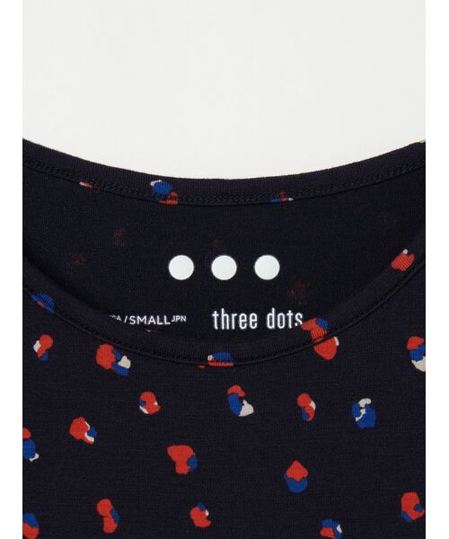 three dots / スリードッツ タンクトップ | Travel line sleeveless top | 詳細3