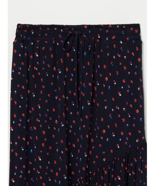 three dots / スリードッツ スカート | Travel line asymmetry skirt | 詳細2