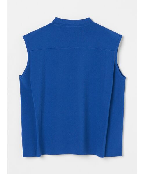 three dots / スリードッツ ニット・セーター | Sleek sweater sleeveless top | 詳細1