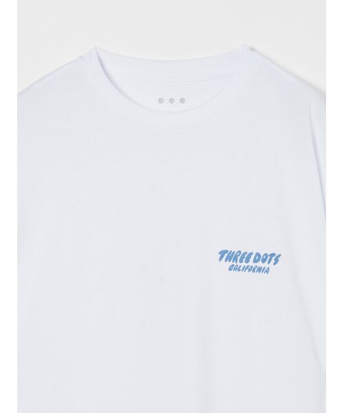 three dots / スリードッツ Tシャツ | Unisex Graphic Tee shirt | 詳細2