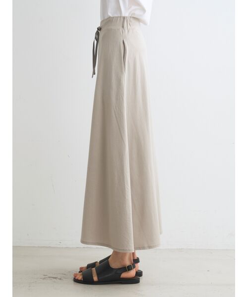 three dots / スリードッツ スカート | Long staple yarn skirt | 詳細10