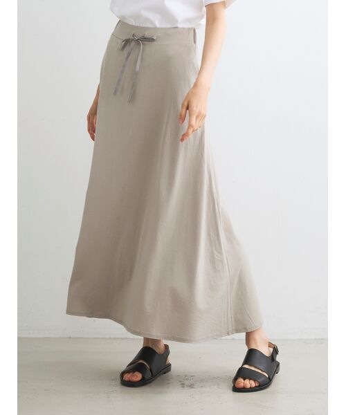 three dots / スリードッツ スカート | Long staple yarn skirt | 詳細6