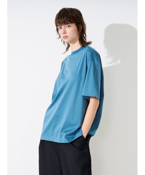 three dots / スリードッツ Tシャツ | Silky paper cotton T-shirt | 詳細6