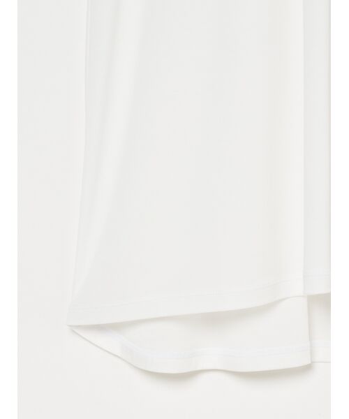 three dots / スリードッツ ドレス | Silky paper cotton dress | 詳細4