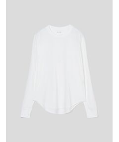 Sanded jersey long t-shirt