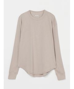 three dots / スリードッツ Tシャツ | Sanded jersey long t-shirt