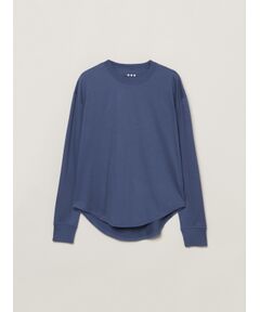 Sanded jersey long t-shirt