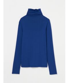 three dots / スリードッツ その他トップス | Smile stretch jersey turtle neck