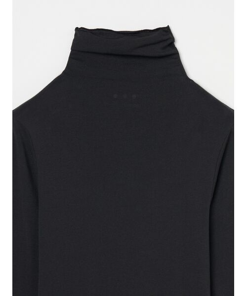 three dots / スリードッツ その他トップス | Smile stretch jersey turtle neck | 詳細2