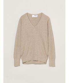 Cotton melange smooth pullover