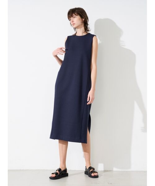 three dots / スリードッツ ドレス | Board cotton dress | 詳細9