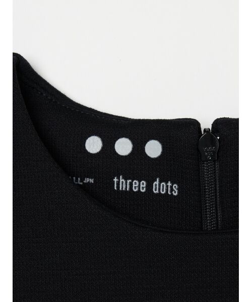 three dots / スリードッツ ドレス | Board cotton dress | 詳細3