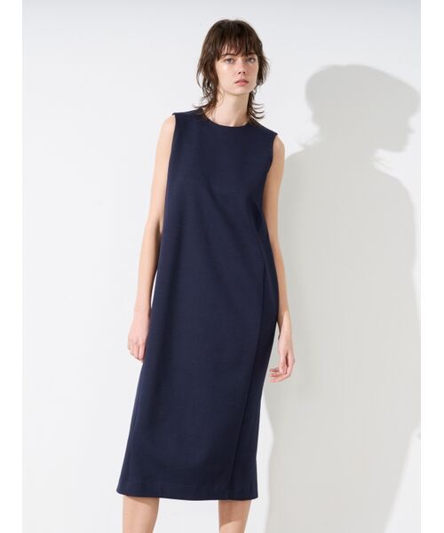 three dots / スリードッツ ドレス | Board cotton dress | 詳細6