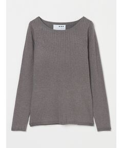 Moist boatneck top