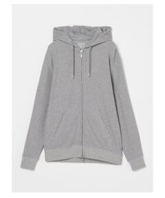 Men's supima bare waffle zip hoody