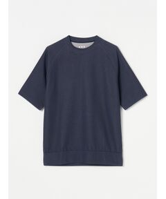 Men's double face s/s crew neck