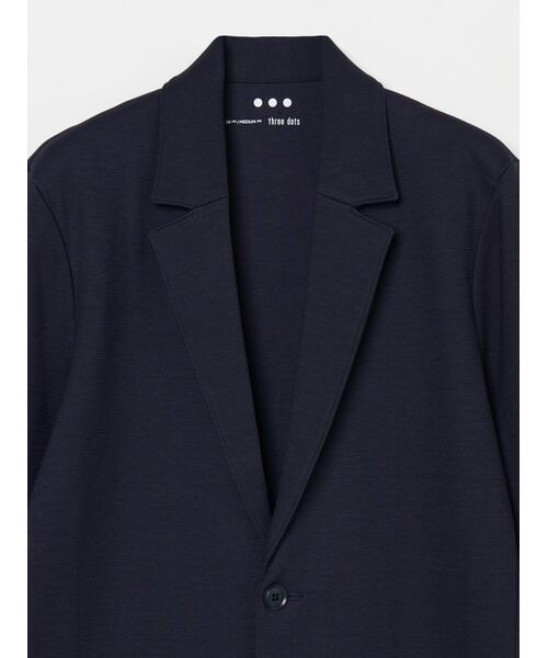 three dots / スリードッツ テーラードジャケット | Men's board cotton jacket | 詳細2