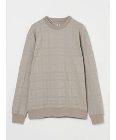 Men's jacquard l/s sweat