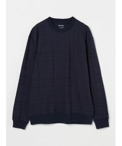 Men's jacquard l/s sweat