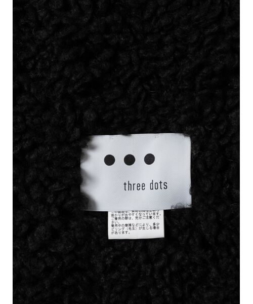 three dots / スリードッツ マフラー・ショール・スヌード・ストール | Airy poodle wrap | 詳細4