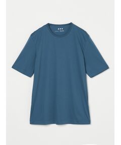 Men's silky paper cotton s/s crew