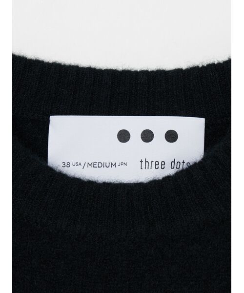 three dots / スリードッツ ニット・セーター | Men's cashmere l/s crew neck | 詳細5