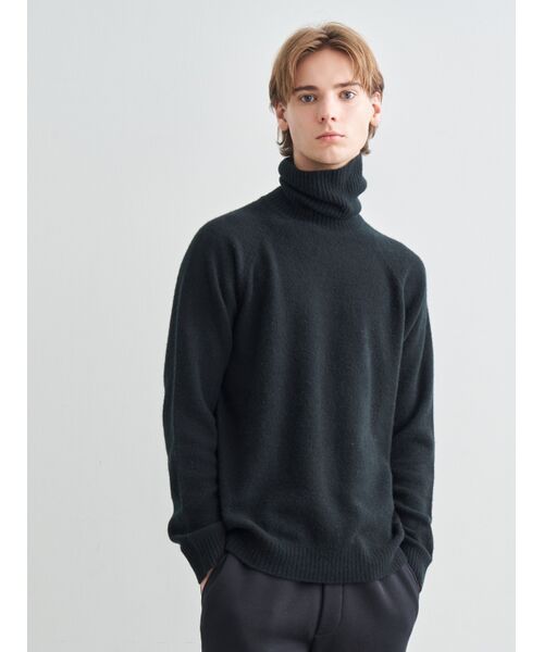 three dots / スリードッツ ニット・セーター | Men's cashmere l/s turtle neck | 詳細6