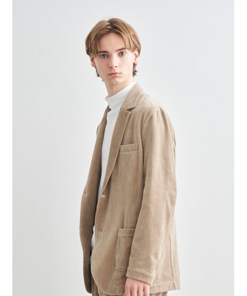 Men's cut corduroy jacket