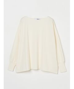 three dots / スリードッツ ニット・セーター | Wool outfit l/s boatneck