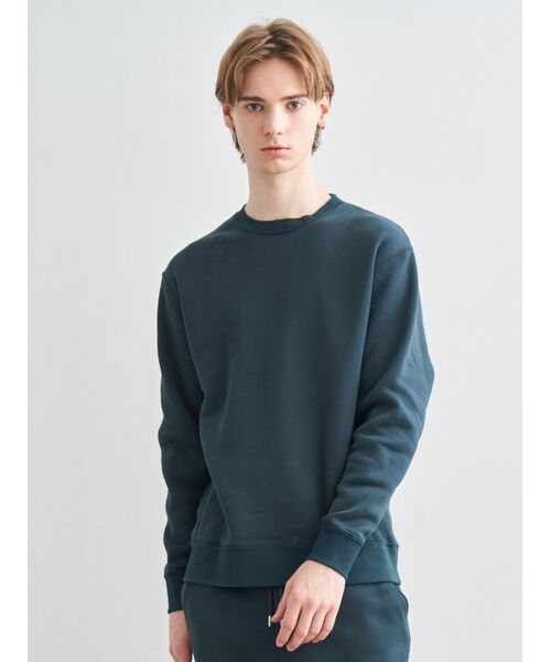 three dots / スリードッツ その他トップス | Men's cashmere touch sweat | 詳細6